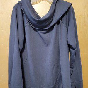 Ideaology Off The Shoulder Tunic Sweatshirt, Size XL